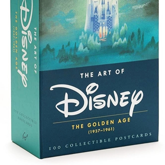 ✨NEW Disney Postcards X 100 The art of "The Golden Age (1937-1961)" VTG - Picture 10 of 10